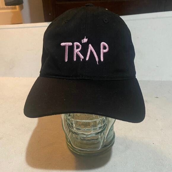 2 Chainz Black Pink Letter Trap Music Hat - Picture 2 of 6